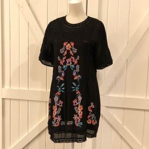 Free People Embroidered Dress